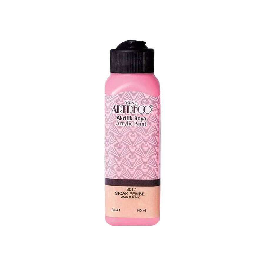 Artdeco Akrilik Boya 140 ml Sıcak Pembe