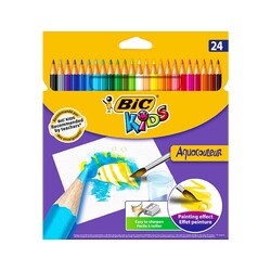 Bic - Bic Aquacouleur Kuru Sulu Boya Kalemi 24'lü