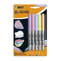 Bic Marking Color Kalem 5'li 942865 - Thumbnail