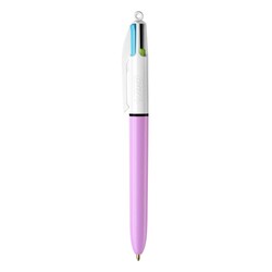 Bic - Bic Tükenmez Kalem 4 Colors Fun Gövde Lila 503815