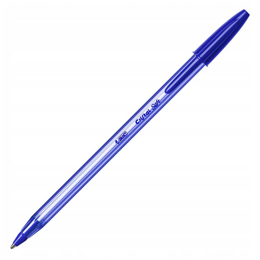 Bic Tükenmez Kalem Mavi Cristal Soft 1,2 mm 951434