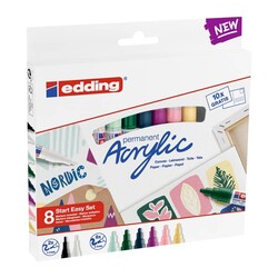 Edding - Edding Akrilik Kolay Başlangıç Seti Nordic 899