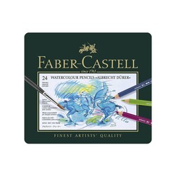 Faber-Castell - Faber Castell Albrecht Dürer Aquarell Kuru Boya 24'lü