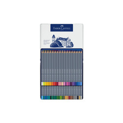 Faber-Castell - Faber-Castell Boya Kalemi Goldfaber Aqua 48'li