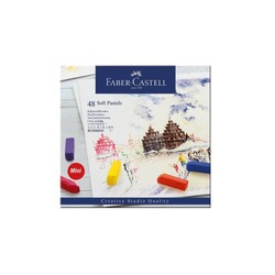 Faber-Castell - Faber-Castell Creative Studio Mini Toz Pastel Boya Soft 48 Renk