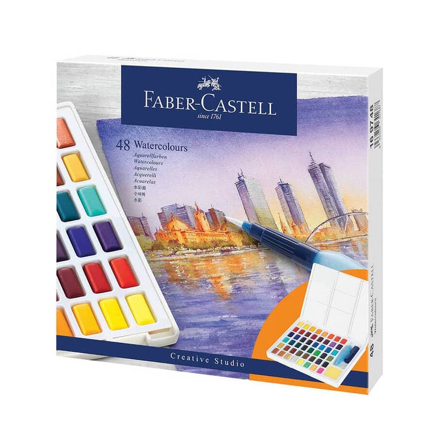 Faber-Castell Creative Studio Suluboya Tablet 48'li 5191169748