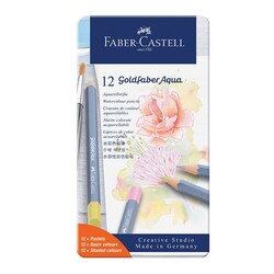 Faber-Castell Goldfaber Aqua 12'li Pastel Renkler 5188114622 - Thumbnail