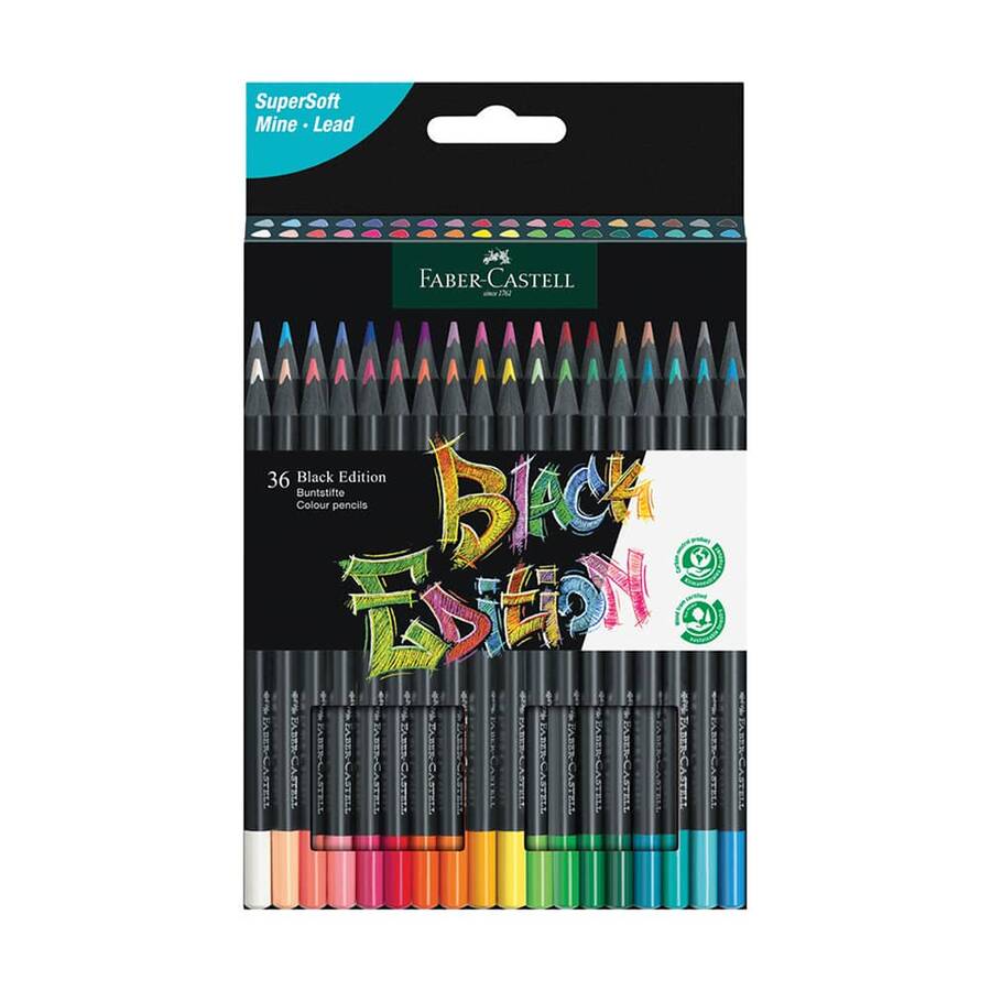 Faber-Castell Kuru Boya Black Edition 36 Renk 5171116436