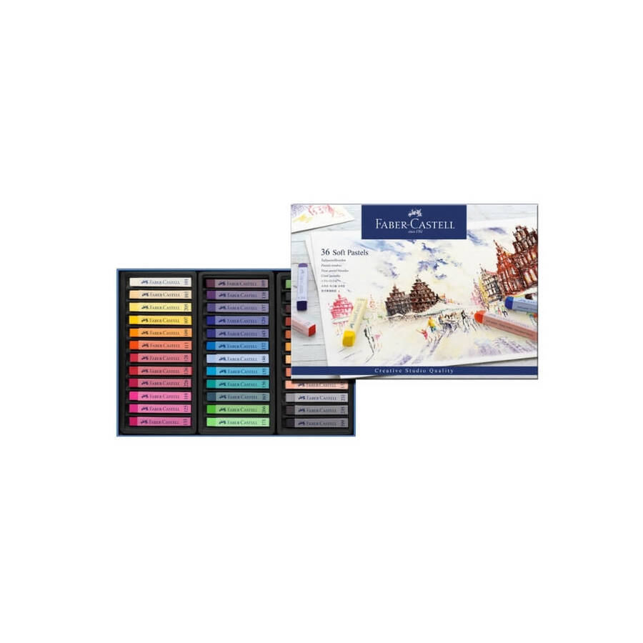 Faber-Castell Pastel Boya Creative Studio Toz Soft 36 Renk