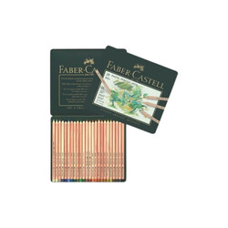 Faber-Castell - Faber-Castell Pastel Boya Kalemi Pitt 24 Renk