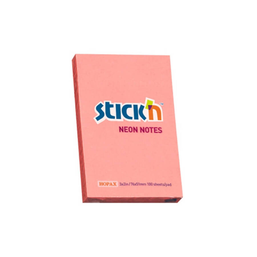 Gıpta Stickn 76x51 mm Neon Pembe 100 Yaprak