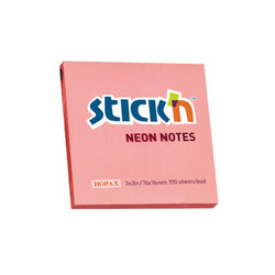 Gıpta Stickn 76x76 mm Neon Pembe 100 Yaprak - Thumbnail