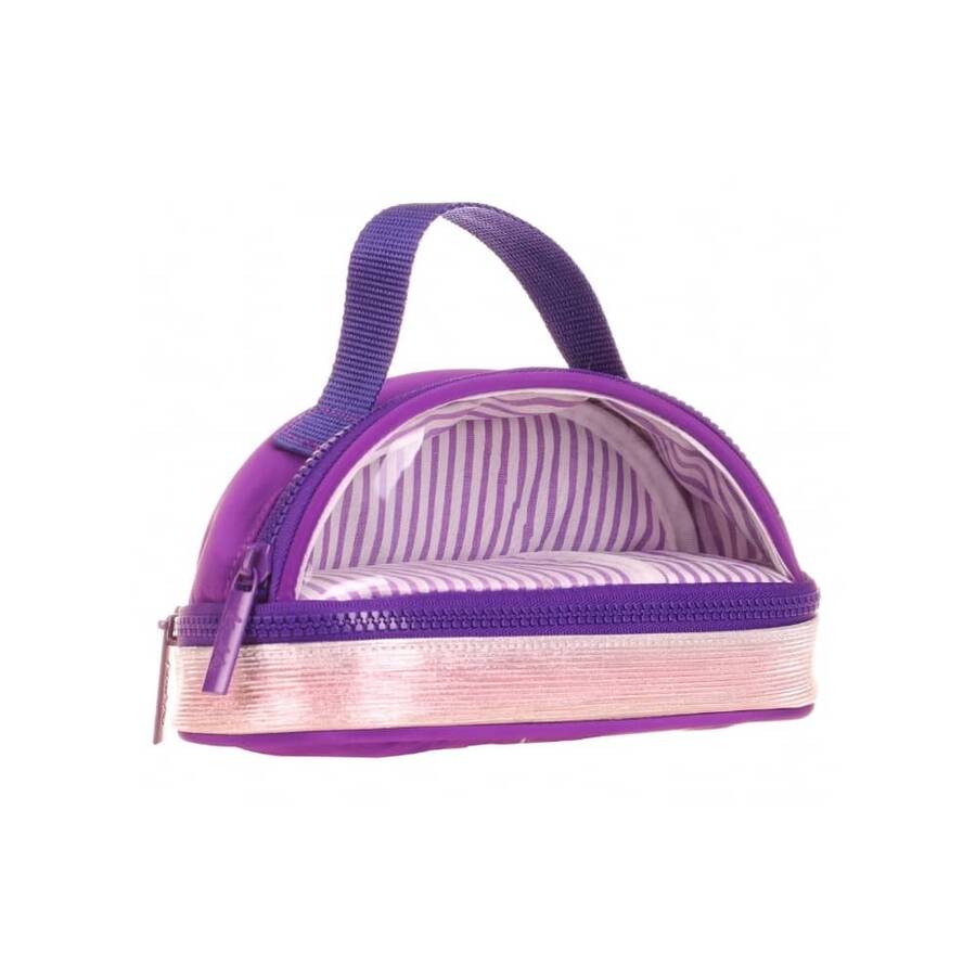 Kaukko Kalem Çantası Crescent Magic Dreams Leather Purple 2682