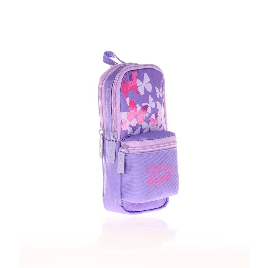 Kaukko Kalem Çantası Layer Junior Bag Butterfly 2447