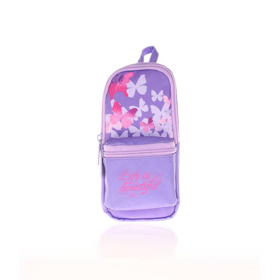 Kaukko Kalem Çantası Layer Junior Bag Butterfly 2447