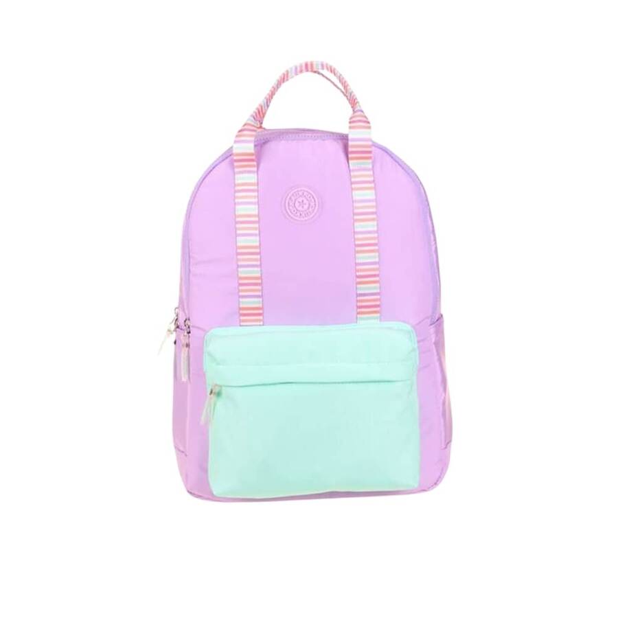 Kaukko Sırt Çantası Double Stripe Lilac 1764