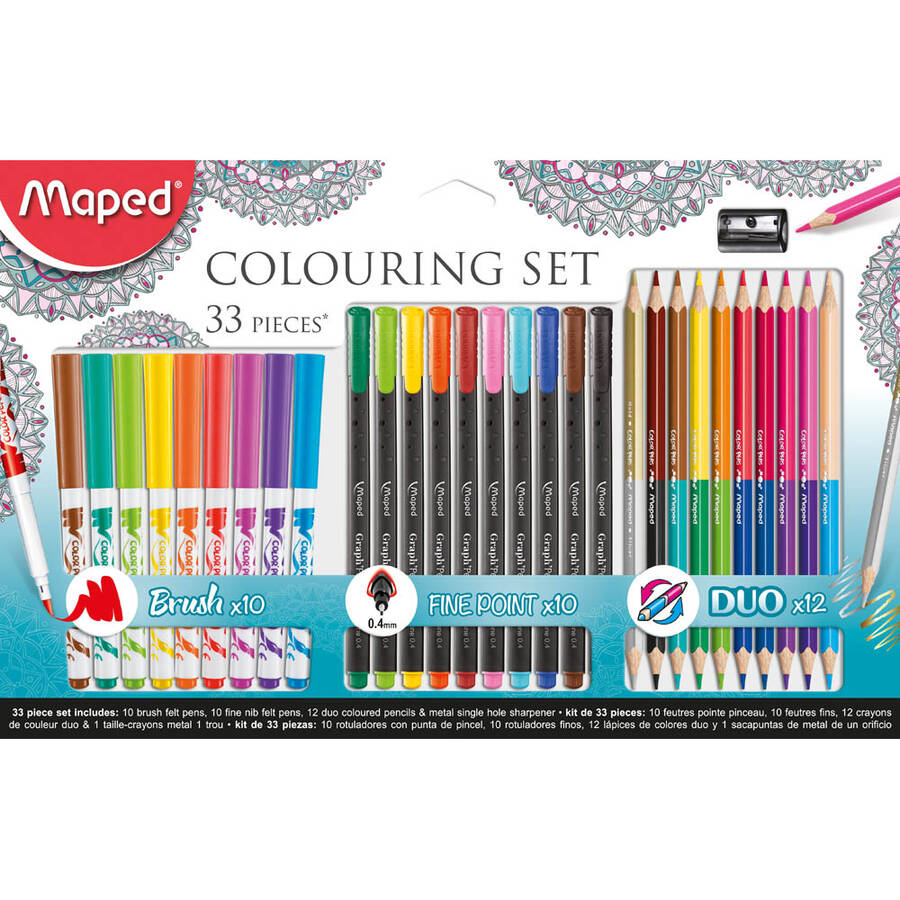 Maped Boyama Takımı Hobby Set 33'lü