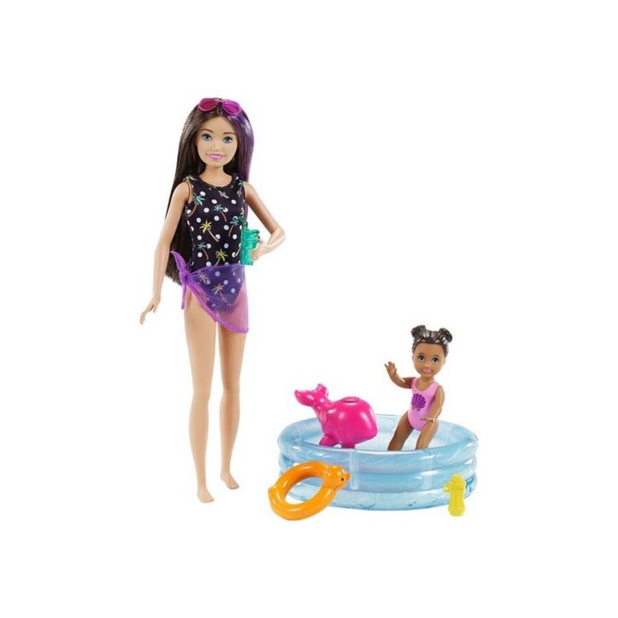 Mattel Barbie Ailesi Bebek Bakıcılığı-4