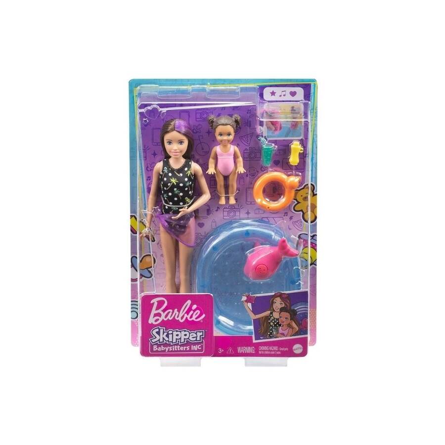 Mattel Barbie Ailesi Bebek Bakıcılığı-4