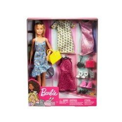 Mattel - Mattel Barbie Kıyafet Kombinleri Oyun Seti -4