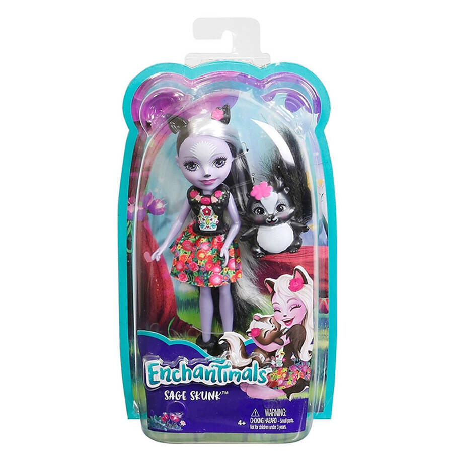 Mattel Enchantimals Ana Karakter Bebekler-8