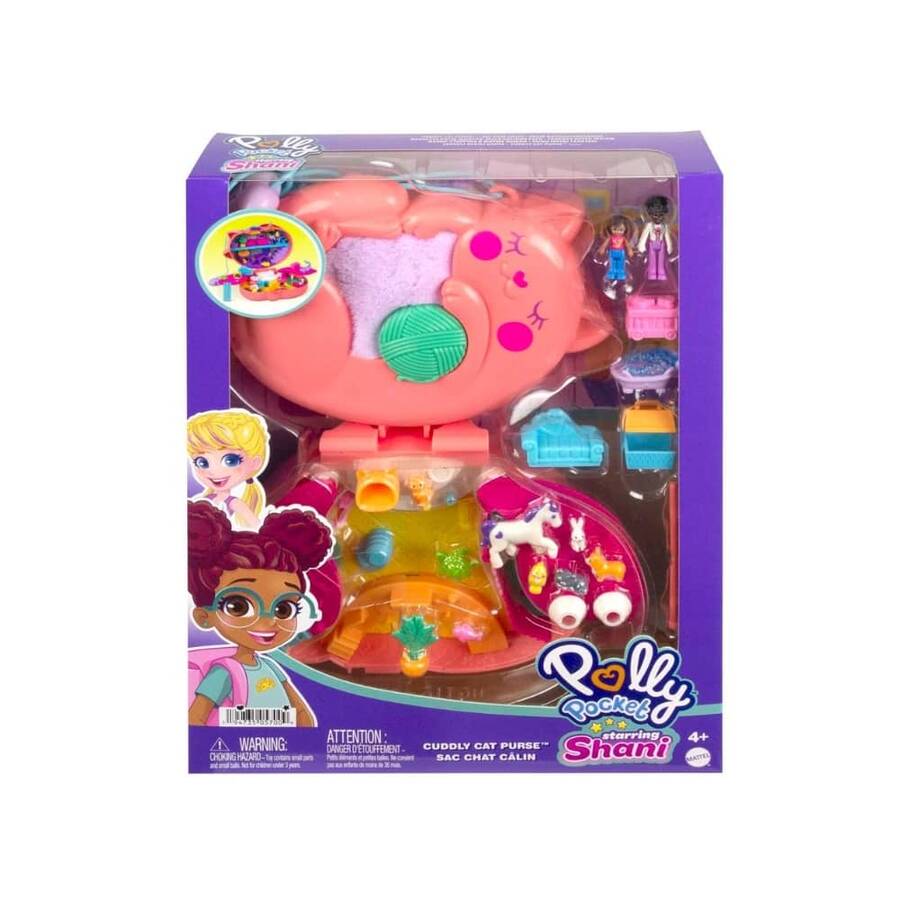 Mattel Polly Pocket Çanta Olabilen Micro Oyun Seti-5