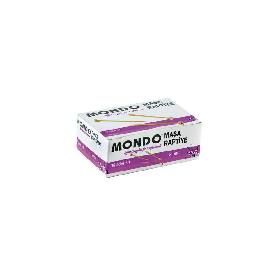 Mondo Maşa Raptiye 51 mm Altın 