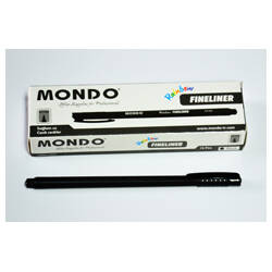 Mondo Keçeli Kalem Softliner Rainbow Siyah