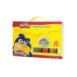 Play-Doh - Play-Doh Pastel Boya 36 Renk Çantalı