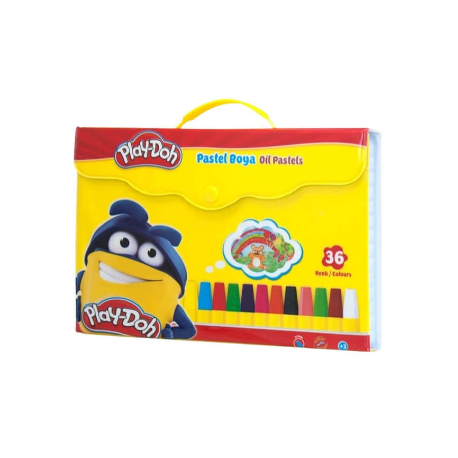 Play-Doh Pastel Boya 36 Renk Çantalı