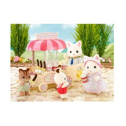 Sylvanian Families Popcorn Cart - Thumbnail