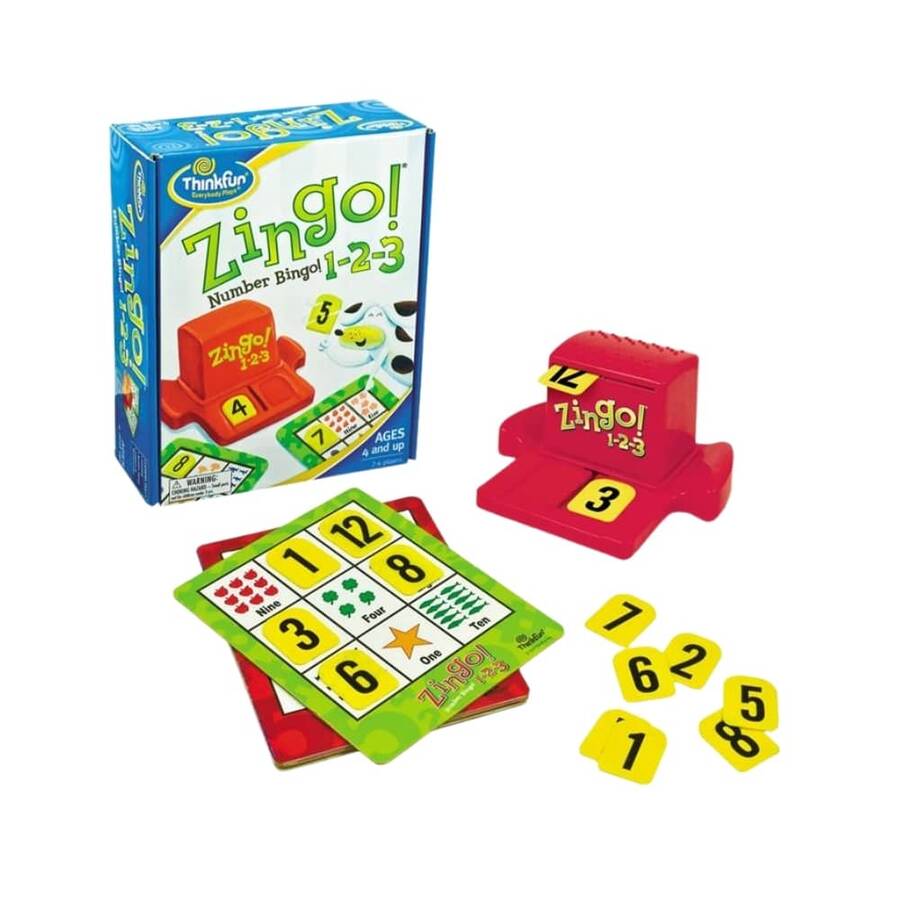 Thinkfun Zingo 1 2 3-6.