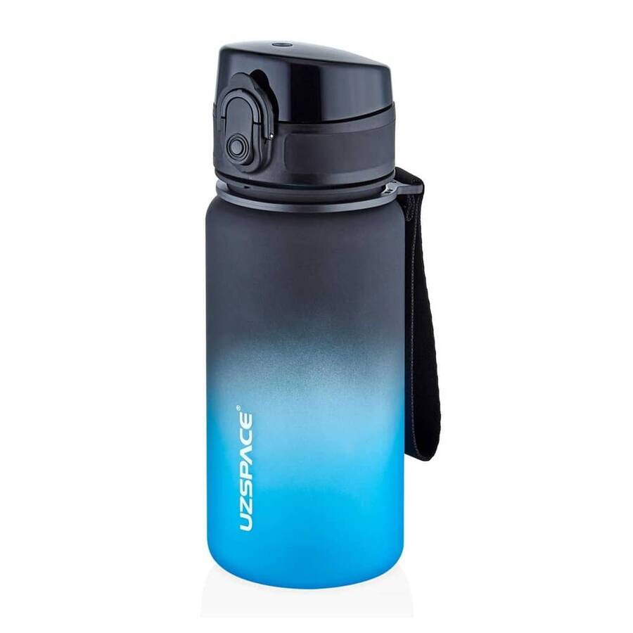 Uzspace Matara Tritan 350 ml Siyah-Mavi 30344